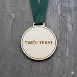 MEDAL okrągły 10x10 cm - grawer