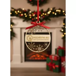 Bombka sklejka - personalizacja