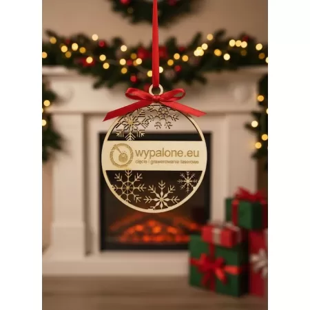 Bombka sklejka - personalizacja