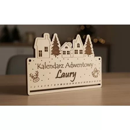 Kalendarz Adwentowy - personalizowany (imienny)